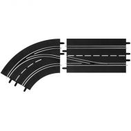 Carrera Digital 124  132 Lane Change Curve Left, In to Out slot car track 30362