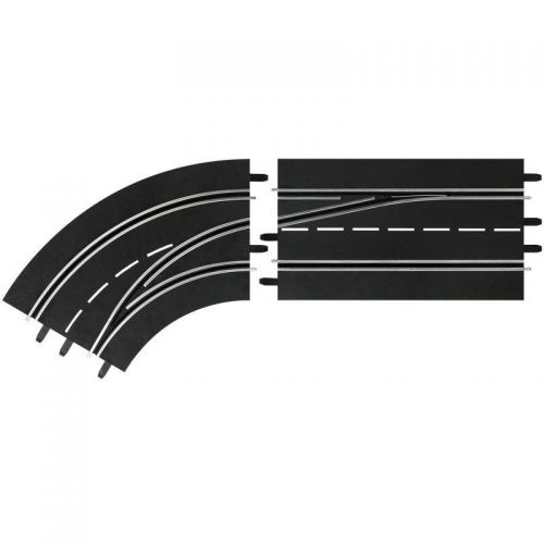  Carrera Digital 124  132 Lane Change Curve Left, Out to In slot car track 30363