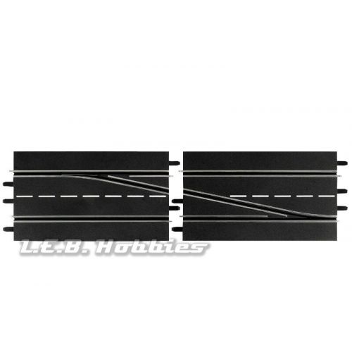  Carrera Digital 124132 Lane Change Section Right for slot car track, 2pk 30345