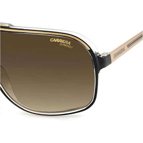  Carrera GRAND PRIX 3 Black Gold/Brown Shaded 64/9/135 men Sunglasses