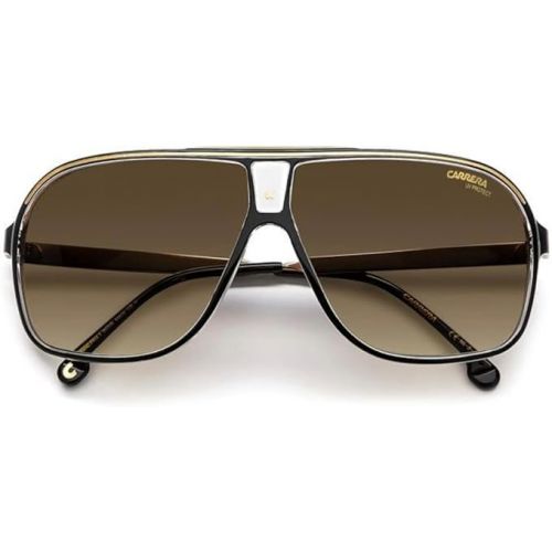  Carrera GRAND PRIX 3 Black Gold/Brown Shaded 64/9/135 men Sunglasses