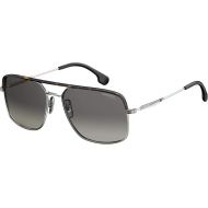 Carrera unisex adult Carrera 152/S Sunglasses, Ruthenium Black/Polarized Gray, 60mm 17mm US