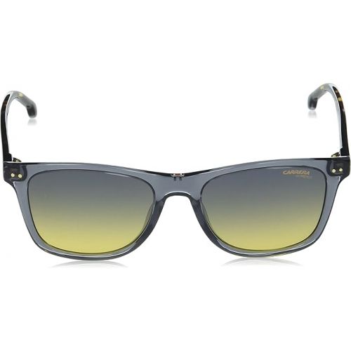  Carrera 2022T/S Rectangular Sunglasses, Gray/Gray Yellow, 51mm, 18mm