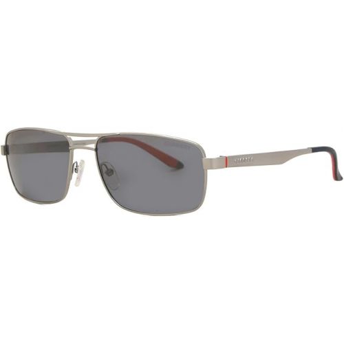  Carrera 247636R8158DY Mens Carrera 8011-S R81 DY Matte Ruthenium Polarized Sunglasses