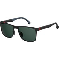 Carrera CA8026/S Rectangle Sunglasses for Men + BUNDLE with Designer iWear Eyewear Care Kit