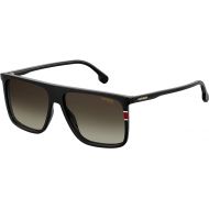 Carrera 172/S Sunglasses CA172S-0807-HA-5814 - Black Frame, Brown Gradient Lenses, Lens Diameter