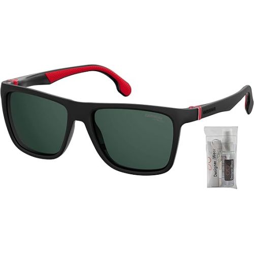  Carrera CA5047/S Plastic Rectangular Sunglasses For Men For Women + BUNDLE With Designer iWear Complimentary Eyewear Kit