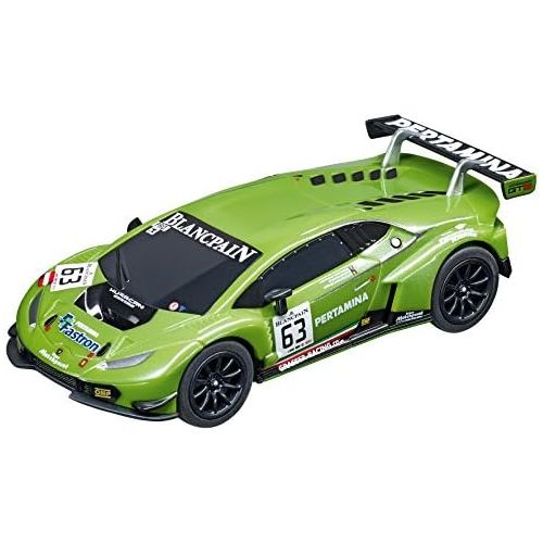  [아마존베스트]Carrera GO!!! 64062 Lamborghini Huracan GT3, No.63 Slot Car Racing Vehicle