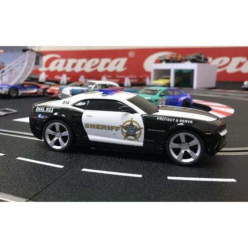  [아마존베스트]Carrera 30756 Digital 132 Slot Car Racing Vehicle - Chevrolet Camaro Sheriff - (1:32 Scale)