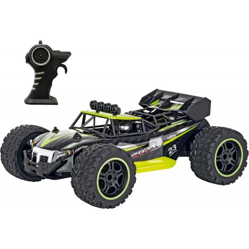  Carrera RC 160014 Green Buggy 2.4 Ghz Radio Remote Control Car Vehicle with Full Function Steering 1:16 Scale (370160014)