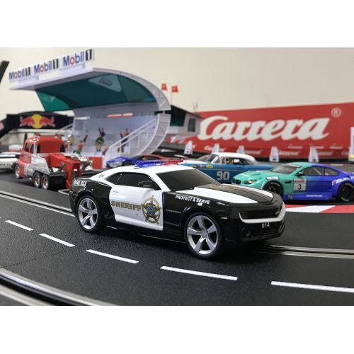  Carrera USA Carrera 30756 Digital 132 Slot Car Racing Vehicle - Chevrolet Camaro Sheriff - (1:32 Scale)