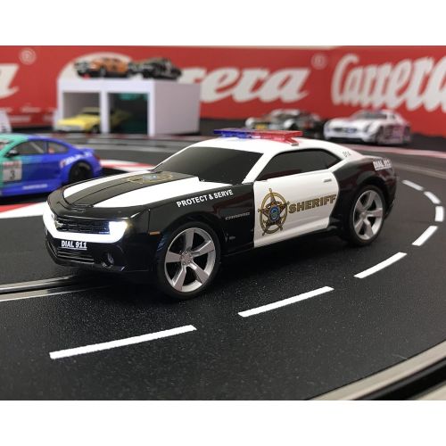  Carrera USA Carrera 30756 Digital 132 Slot Car Racing Vehicle - Chevrolet Camaro Sheriff - (1:32 Scale)