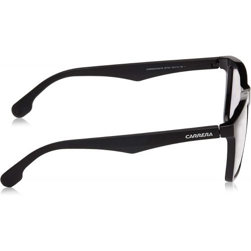  Carrera Mens Ca5041s Rectangular Sunglasses, BlackDark Gray Gradient, 56 mm
