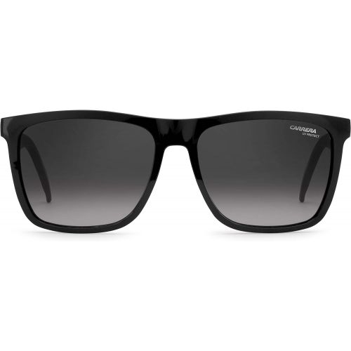  Carrera Mens Ca5041s Rectangular Sunglasses, BlackDark Gray Gradient, 56 mm