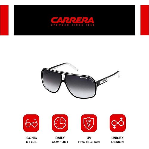  Carrera Grand Prix 2 Sunglasses in Black and White GrandPrix2 T4M 9O 64
