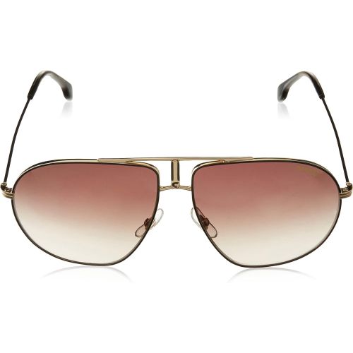  Carrera Bound Aviator Sunglasses, White Gold, 60 mm