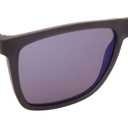  Carrera Mens Ca5041s Rectangular Sunglasses, Matte Blue Sky Mirror, 56 mm