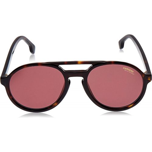  Carrera Pace Aviator Sunglasses, Black, 53 mm