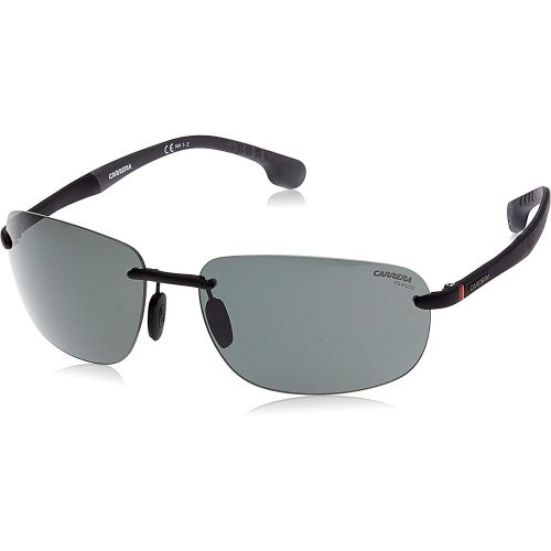  Carrera Mens 4010s Polarized Rimless Sunglasses, BKRTCRYRD, 62 mm