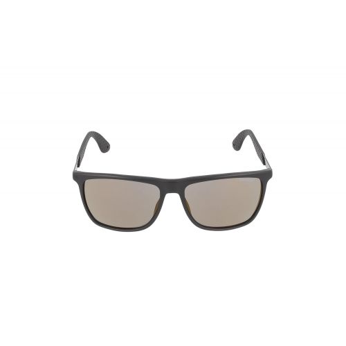  Carrera CA5018S Rectangular Sunglasses, Matte Brown