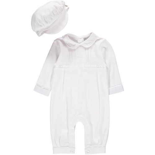  Carriage Boutique Baby Boy Elegant Christening Outfit With Hat