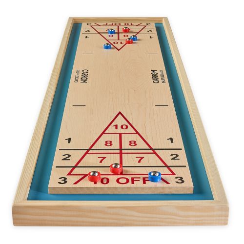  Carrom Shuffleboard Game Board