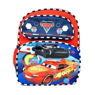 Cars Disney Pixar Deluxe 3D Embossed 12.5 School Backpack