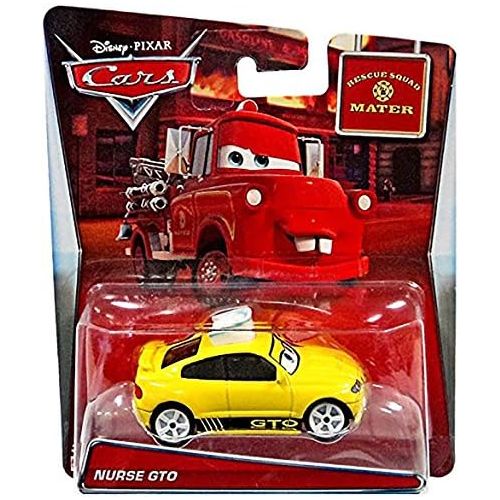 디즈니 [아마존베스트]Disney/Pixar Cars Maters Tall Tales Nurse GTO (Rescue Squad Mater) Die-Cast Vehicle