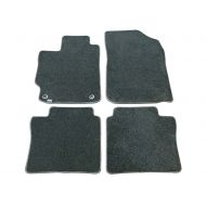 CarsCover Custom Fit 2015-2017 Toyota Camry Front and Rear Carpet Car Floor Mats Heavy Cushion Ultramax Asphalt Black