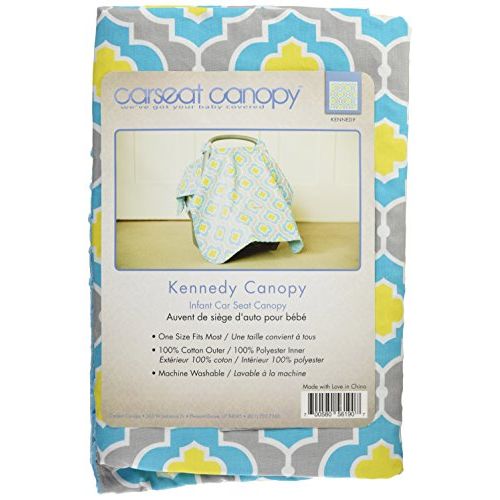  Carseat Canopy Baby Car seat Cover Blanket with Minky interior Kennedy