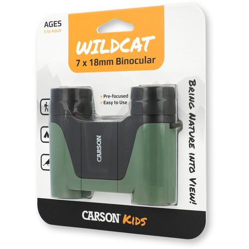  Carson 7x18 Wildcat Kids Binoculars