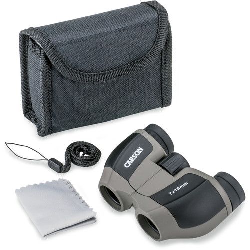  Carson 7x18 Mini Scout Binoculars