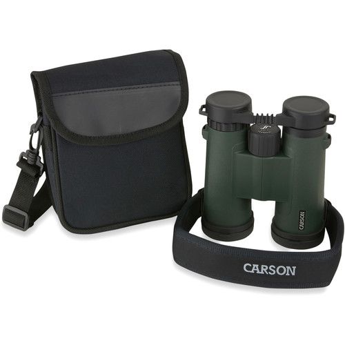  Carson 10x42 JR Close-Up Binoculars (Green)