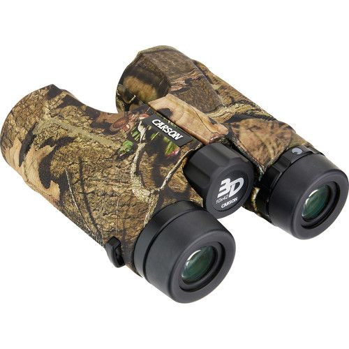  Carson 10x42 3D Series TD-042ED Binoculars (Mossy Oak Camo)