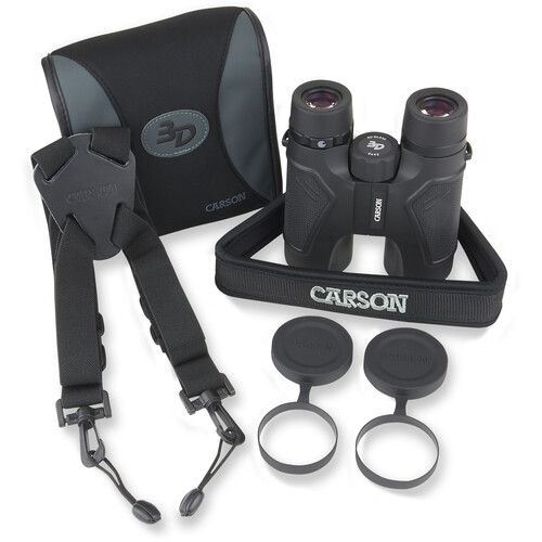  Carson 8x42 3D Series ED Binoculars