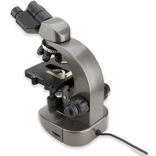  Carson MS-160 Binocular Biological Microscope & Universal Adapter for Smartphones Kit