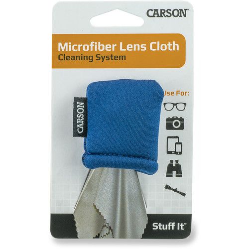  Carson Stuff-it Microfiber Cloth (Blue)