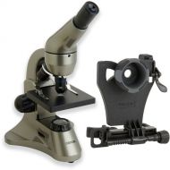 Carson MS-040 Biological Microscope & Universal Adapter for Smartphones Kit