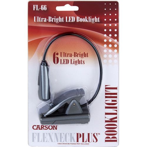  Carson FlexNeck Plus 6-LED Book Light (3-Pack)