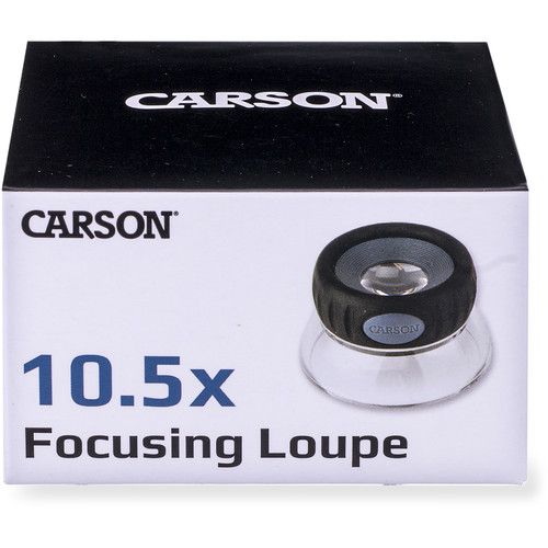  Carson LumiLoupe Plus 10.5x Focusing Stand Magnifier