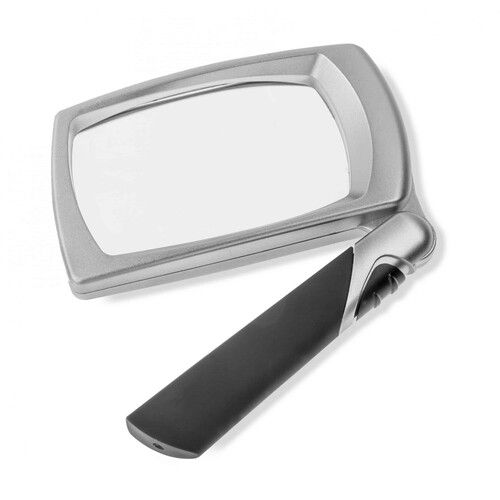  Carson LED Lighted 2.5x Power Folding Rectangular Magnifier