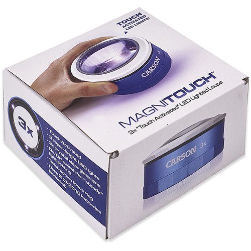  Carson MagniTouch MT-33 3x Touch Activated Loupe