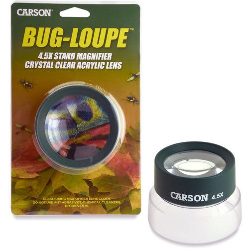  Carson HU-55 4.5x BugLoupe (Outdoor Green)