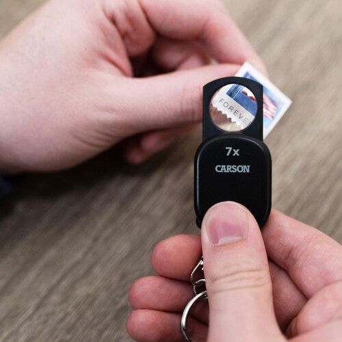  Carson GN-70 Pop-Up Key Chain Magnifier