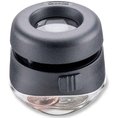  Carson LH-50 VersaLoupe 10x LED Focusing Loupe