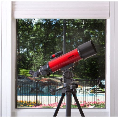  Carson RP-200SP RedPlanet 80mm f/6.25 Refractor AZ Telescope