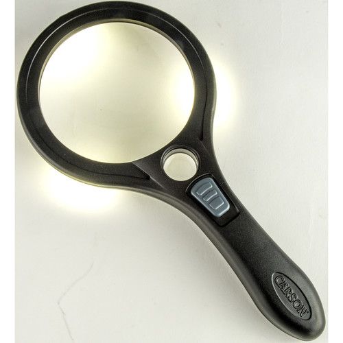  Carson Lume Series COB LED Magnifier with 2.5x / 7x Magnification