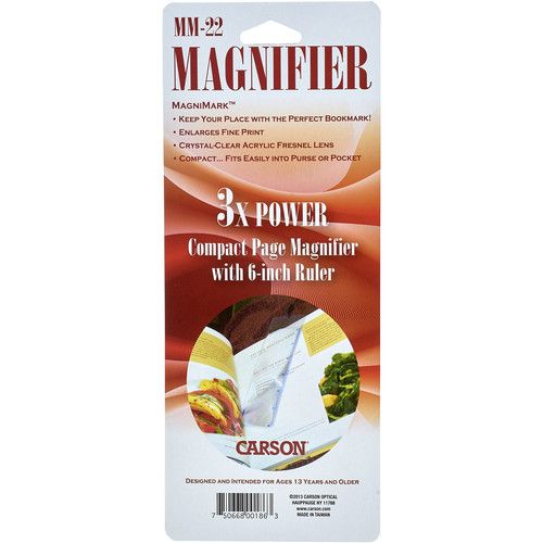  Carson MM-22 3x MagniMark Magnifier