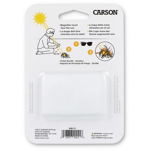  Carson Credit Card-Sized Magnifier with Spot Lens (2-Pack)