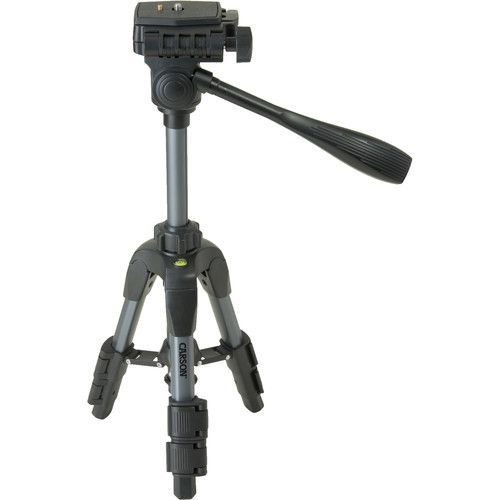  Carson TR-100 The Rock Tabletop Tripod with 3-Way Pan Head